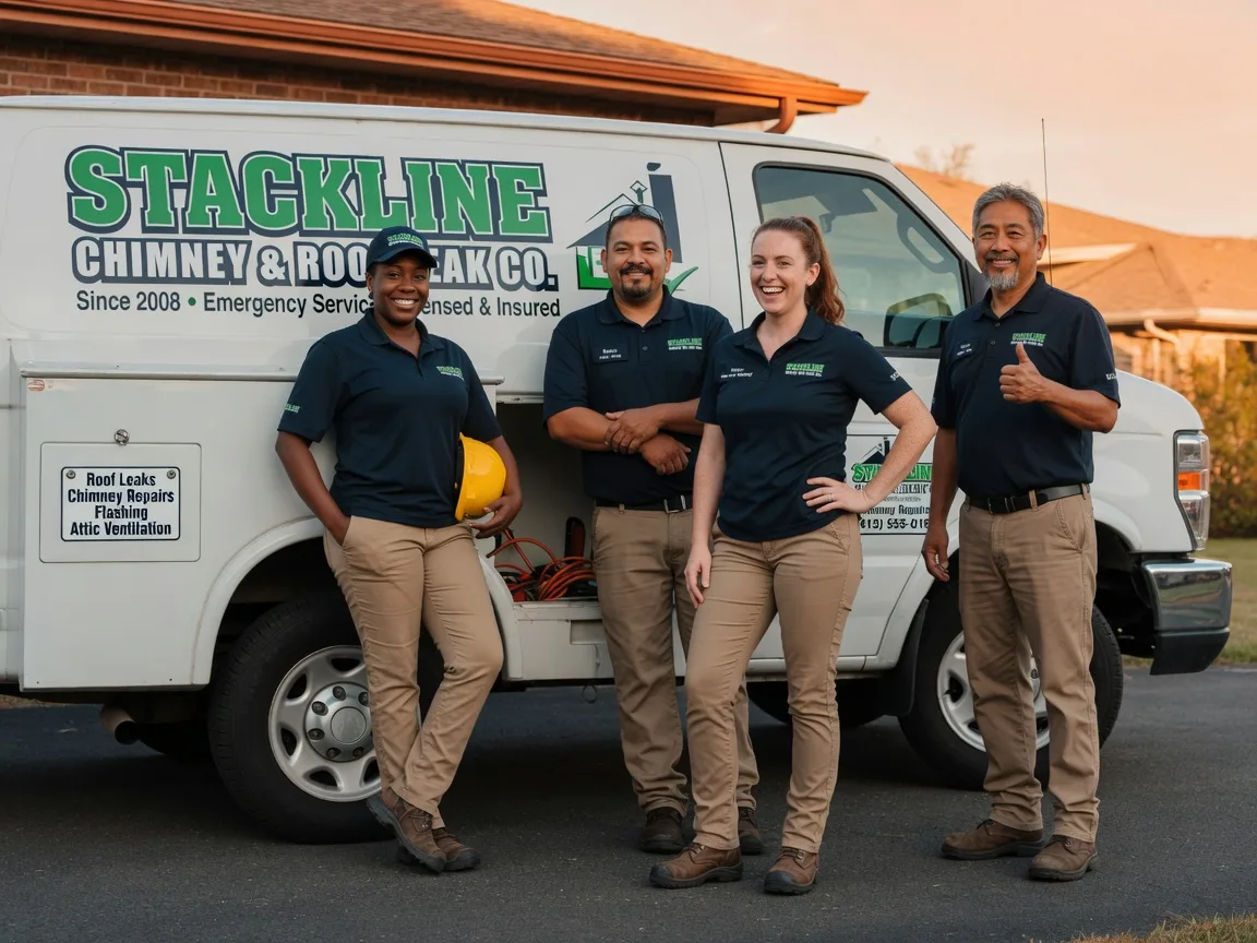 Chimney flashing repair company in Denver, IA
